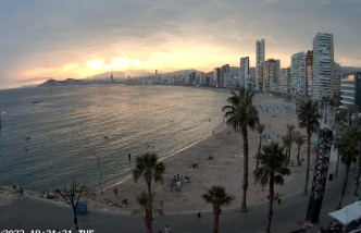 Benidorm. Playa Poniente